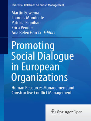 cover image of Promoting Social Dialogue in European Organizations